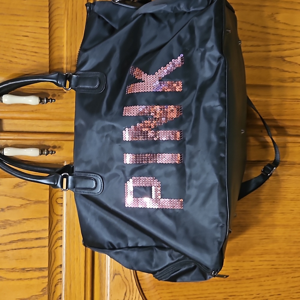 PINK OVERNIGHT BAG